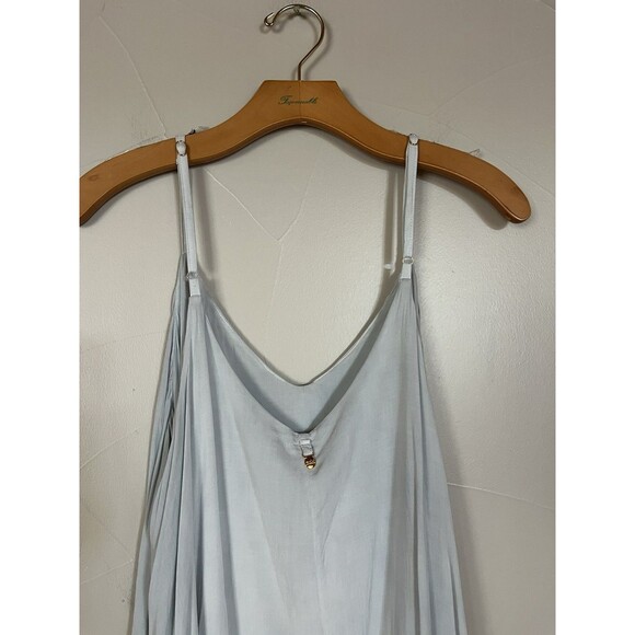 Malai Mini Tank Slip Dress, Sea Foam ombré, fully lined, Vacay Beach Dress NEW L - Picture 10 of 14